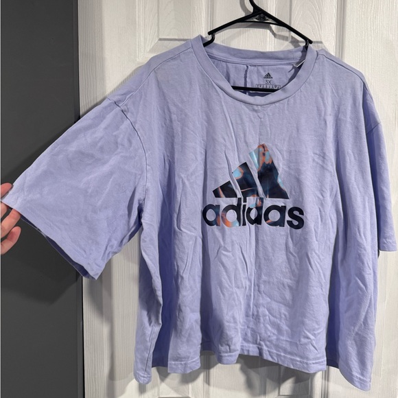 Adidas crop top ~ 3X - Picture 2 of 4